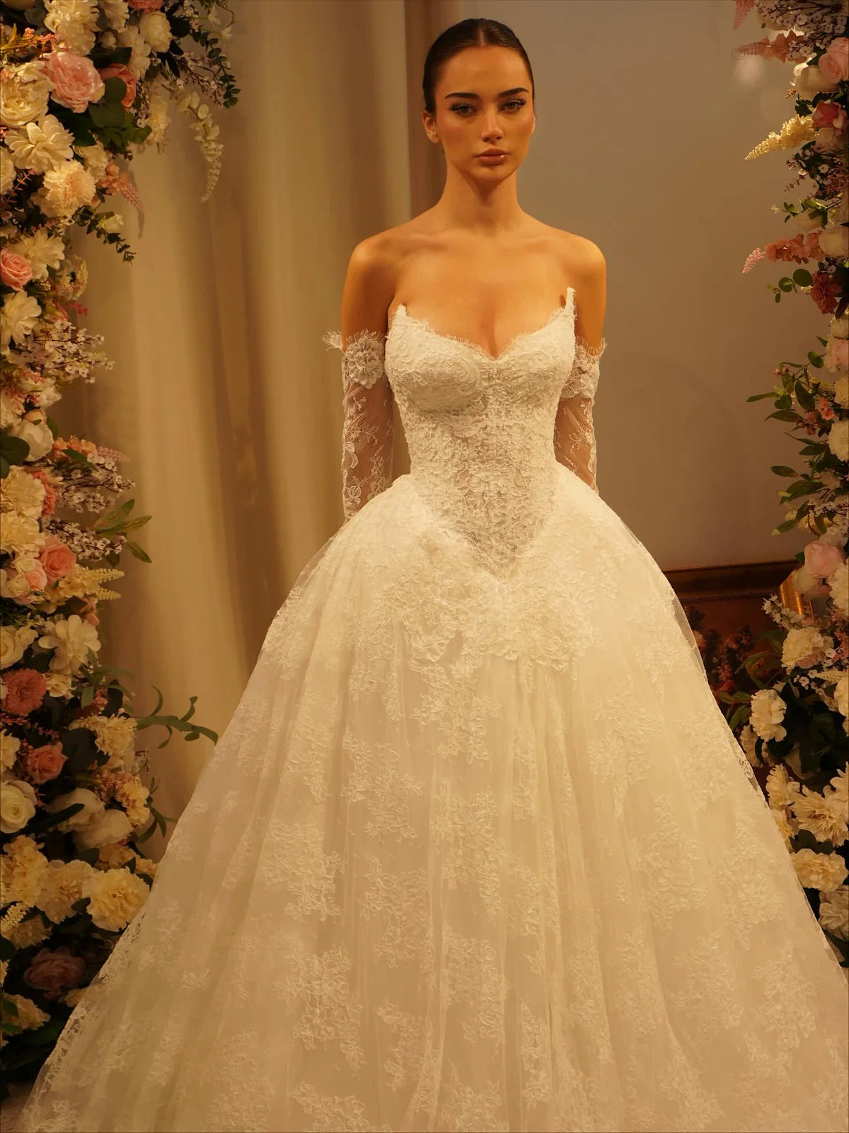 Robe de mariée bustier