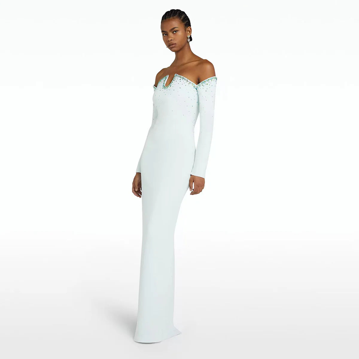 Robe épaules dénudées