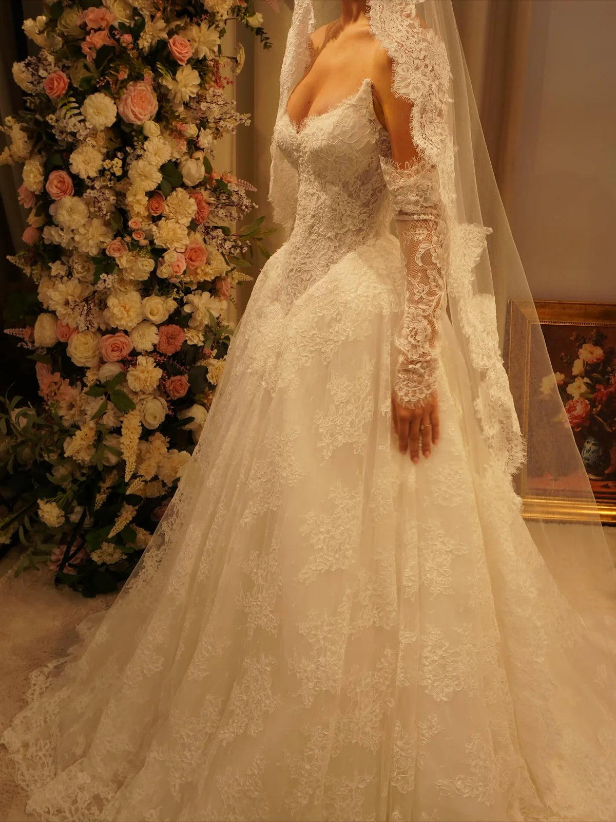 Robe de mariée bustier