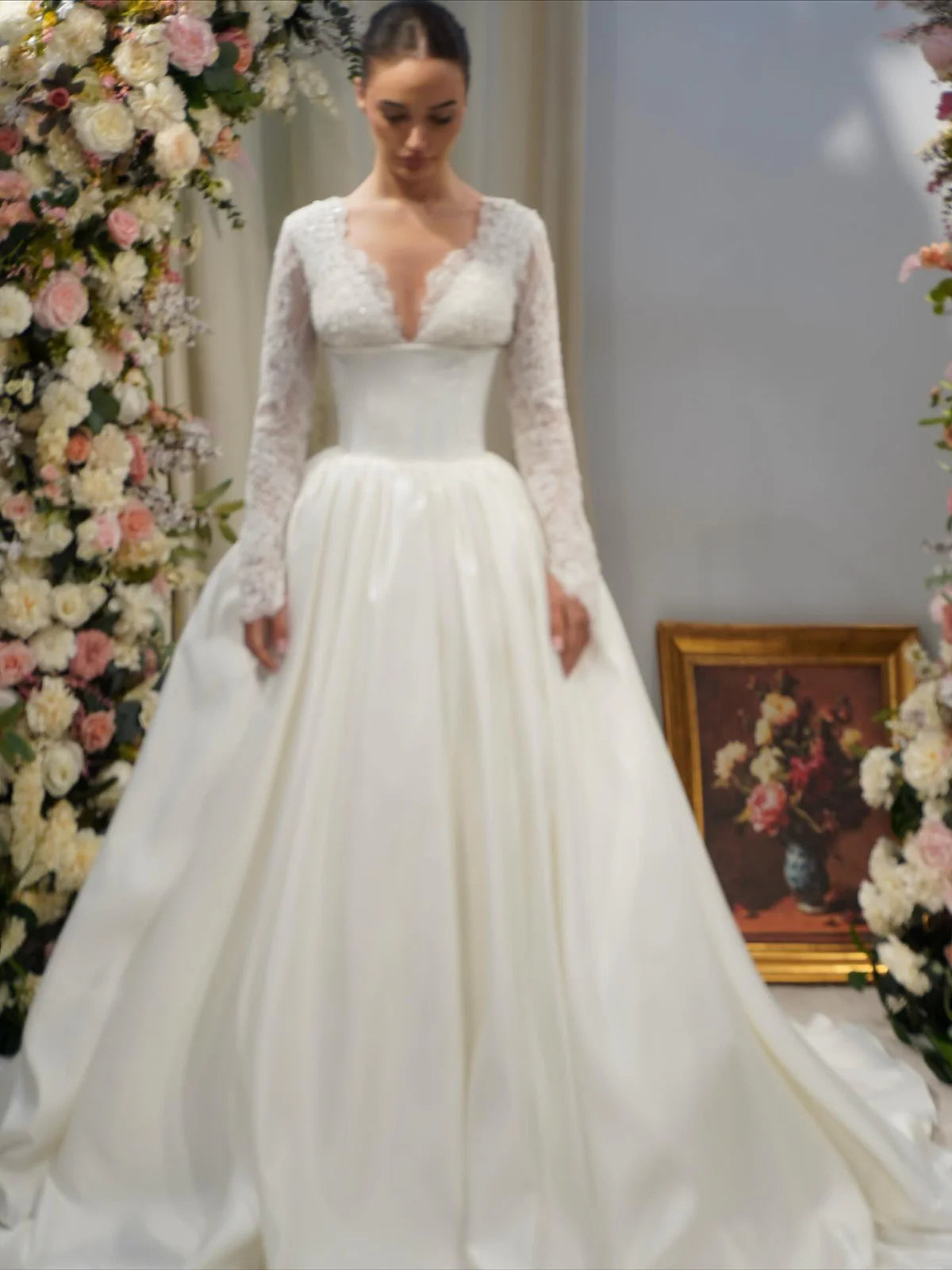 Robe de mariée décolleté