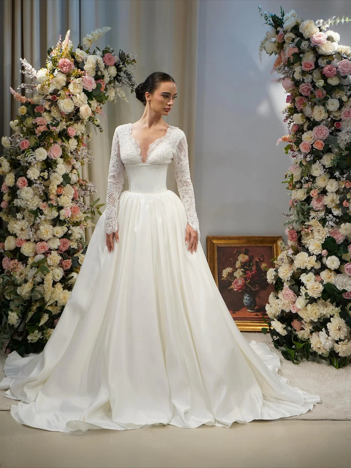 Robe de mariée décolleté