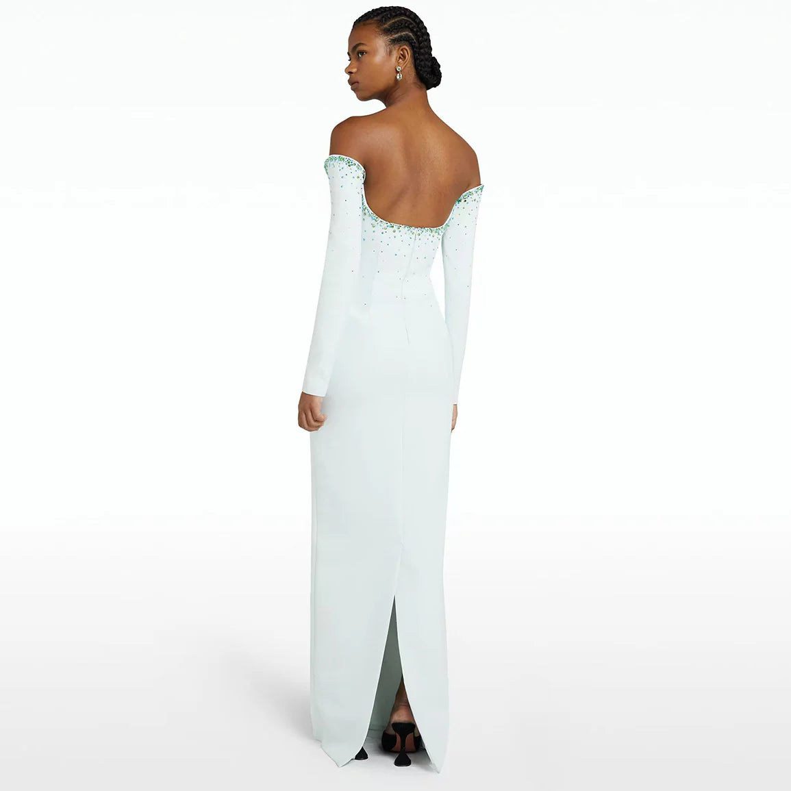 Robe épaules dénudées