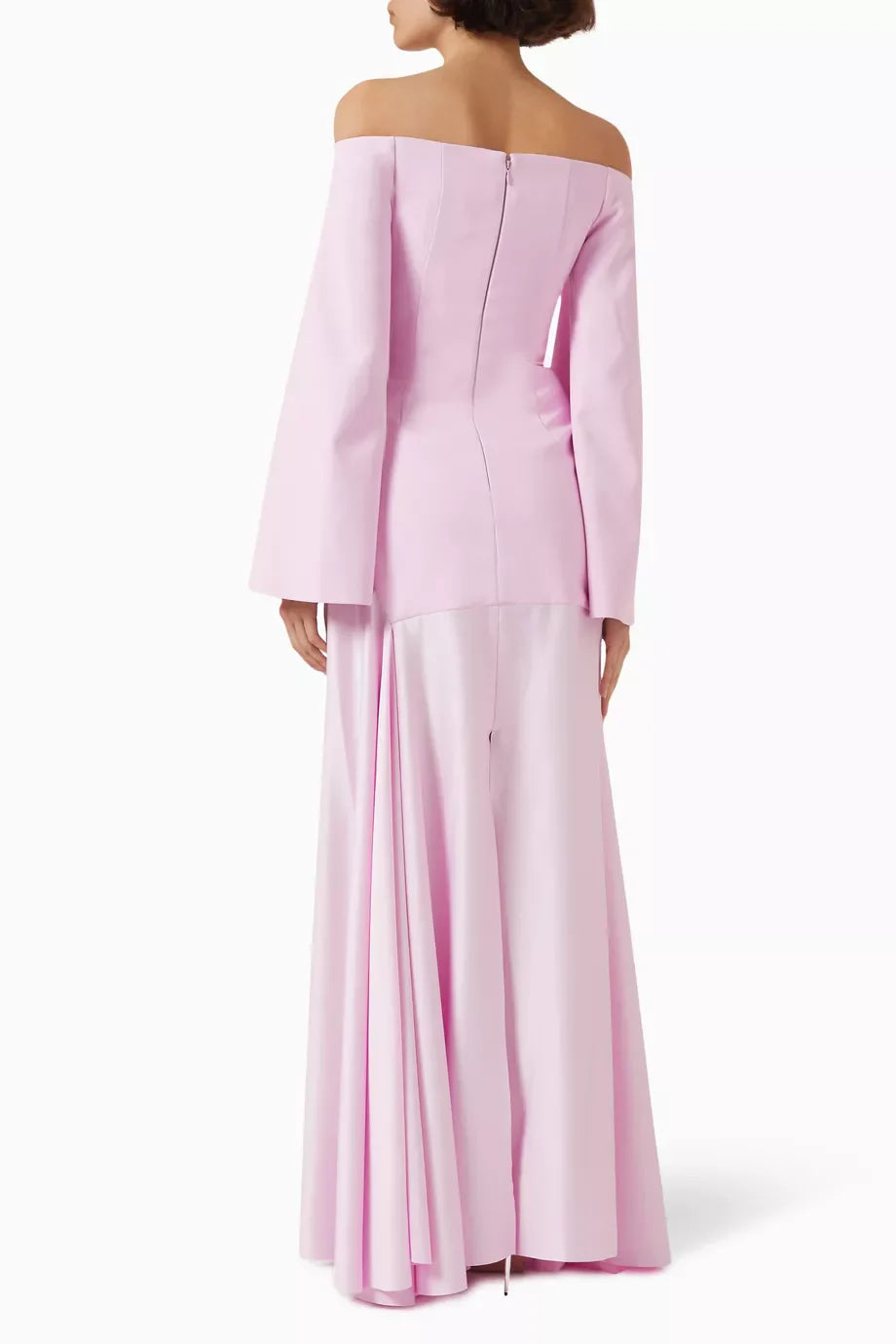 Robe off soulder bi matière