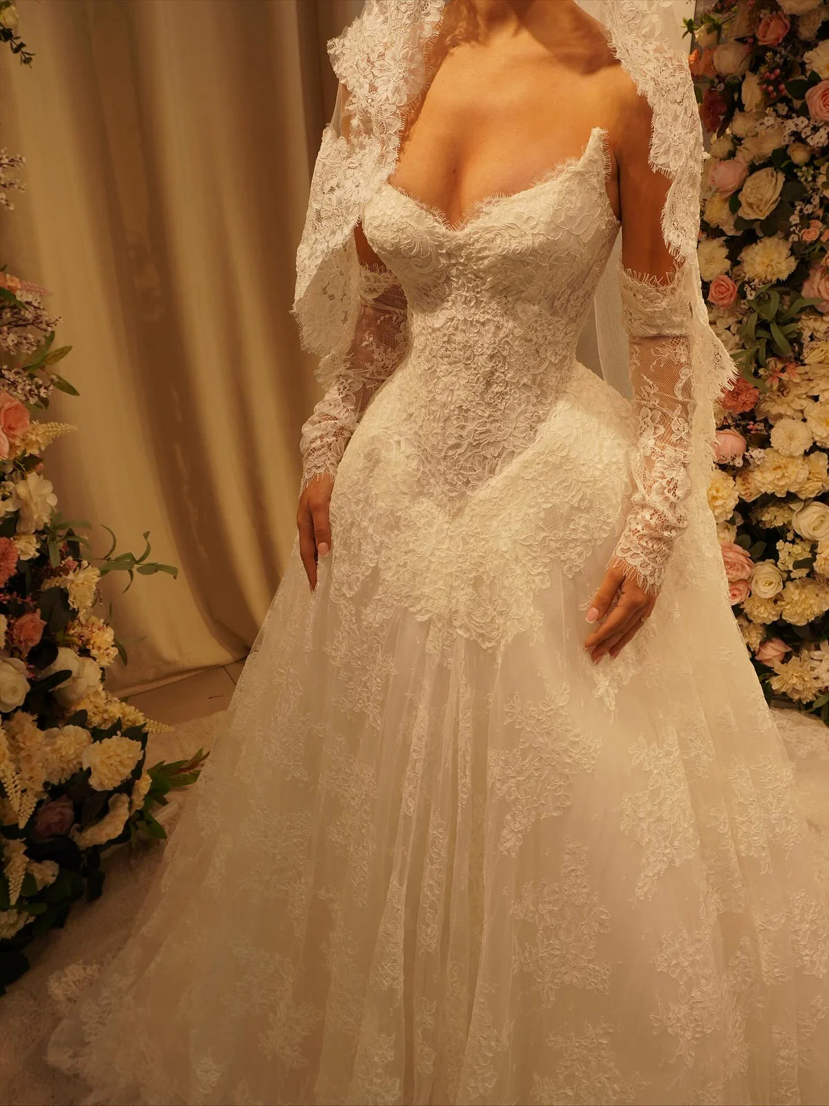 Robe de mariée bustier