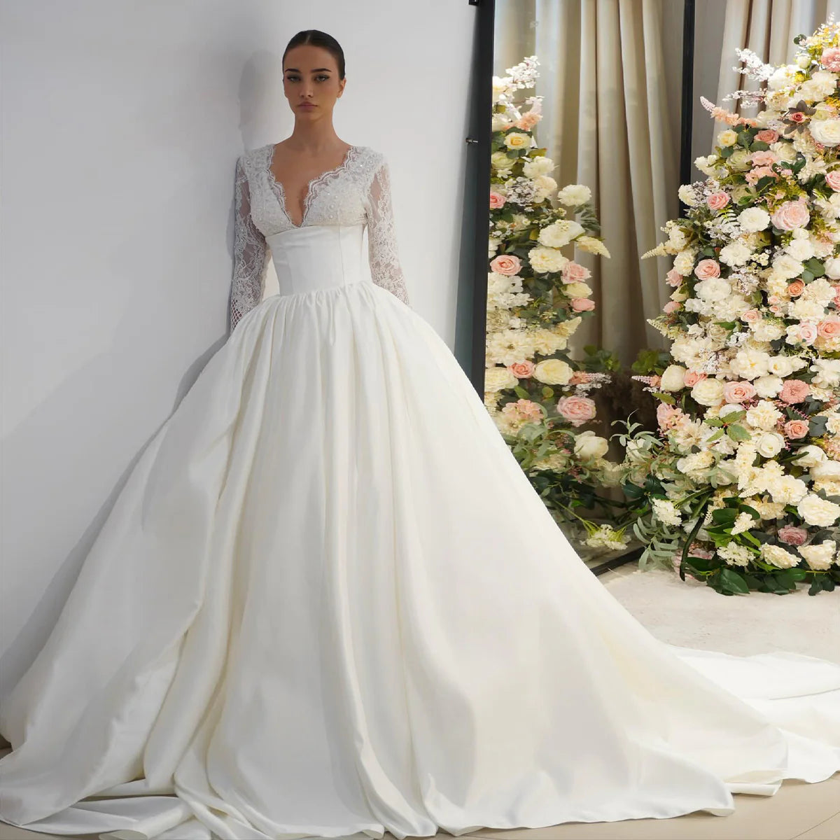 Robe de mariée décolleté