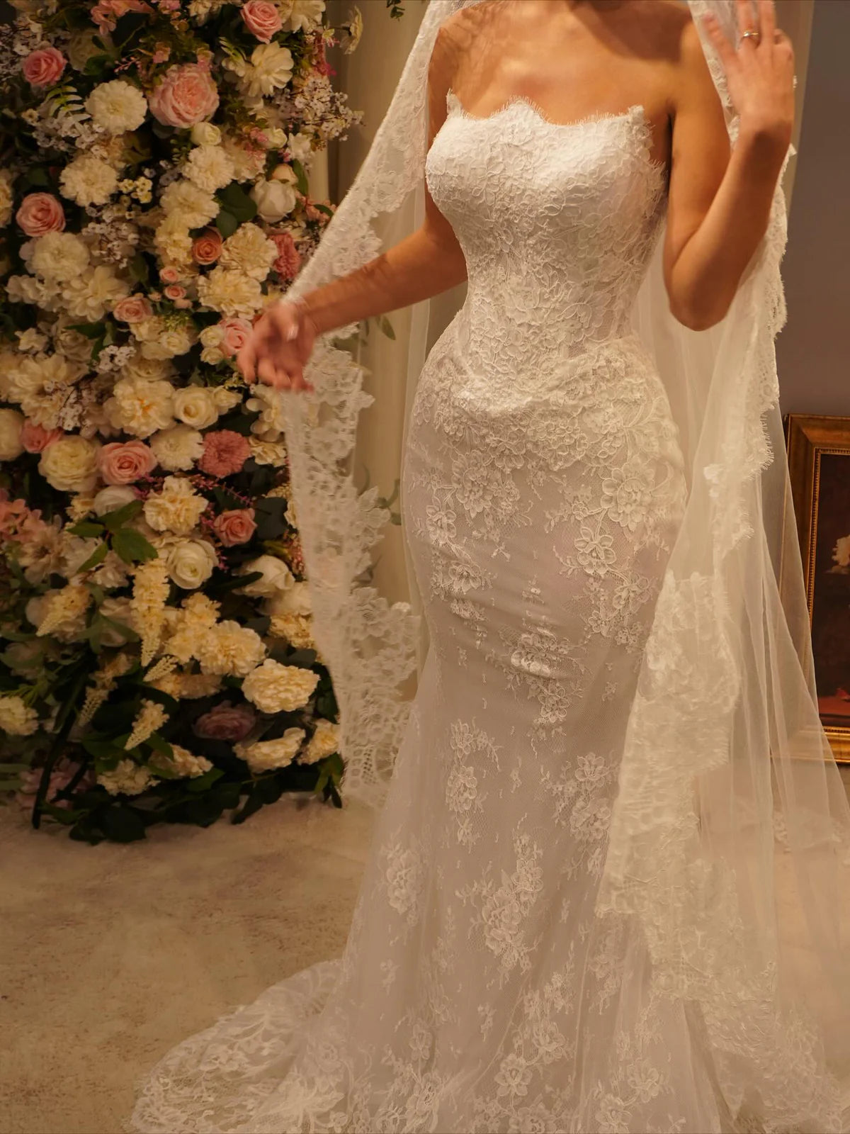 Robe de mariée sirène