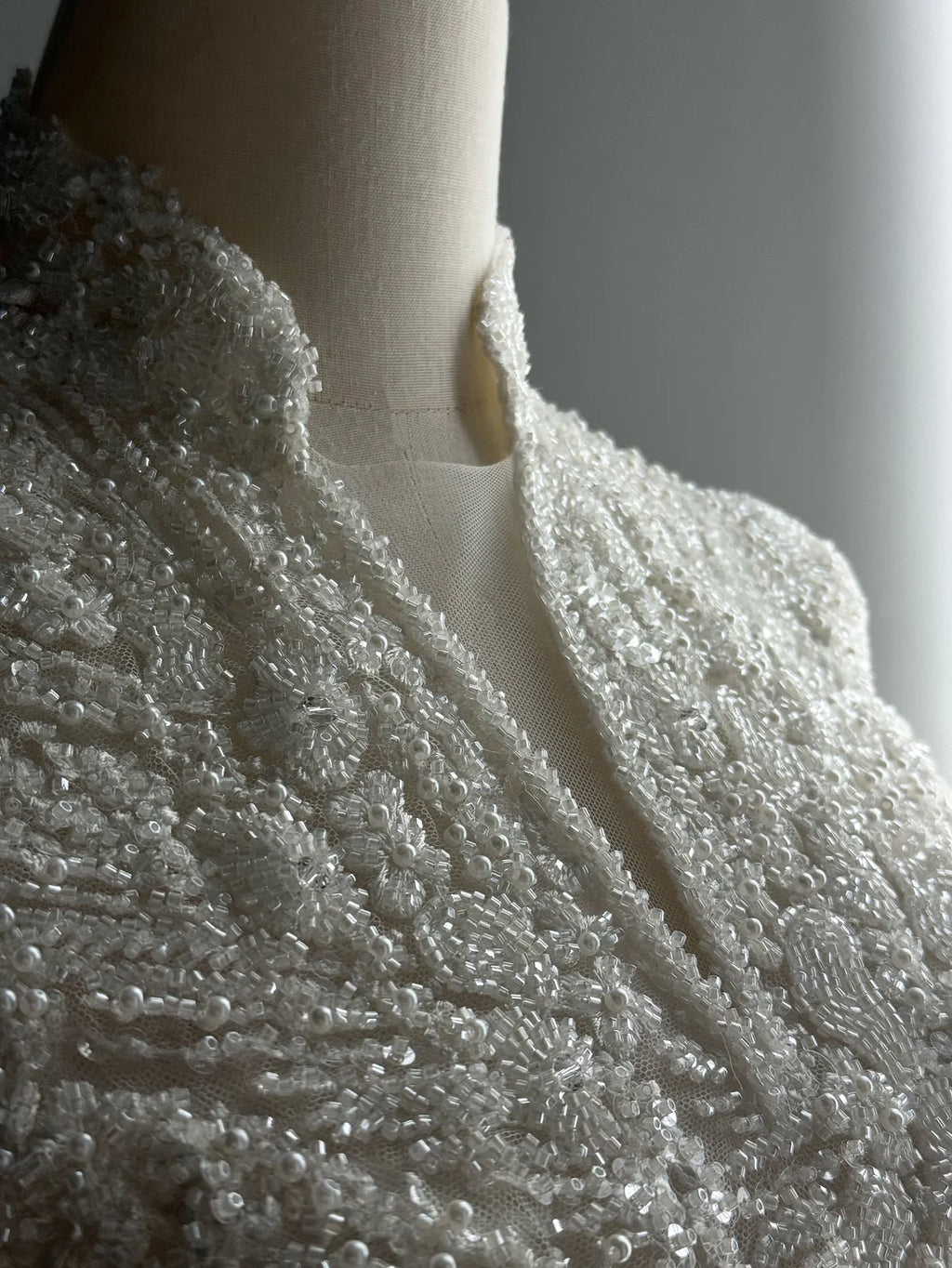 Robe bride sequins
