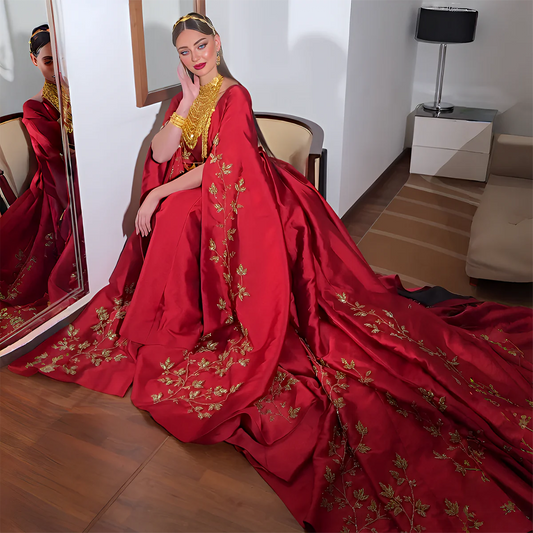 Robe rouge élégante