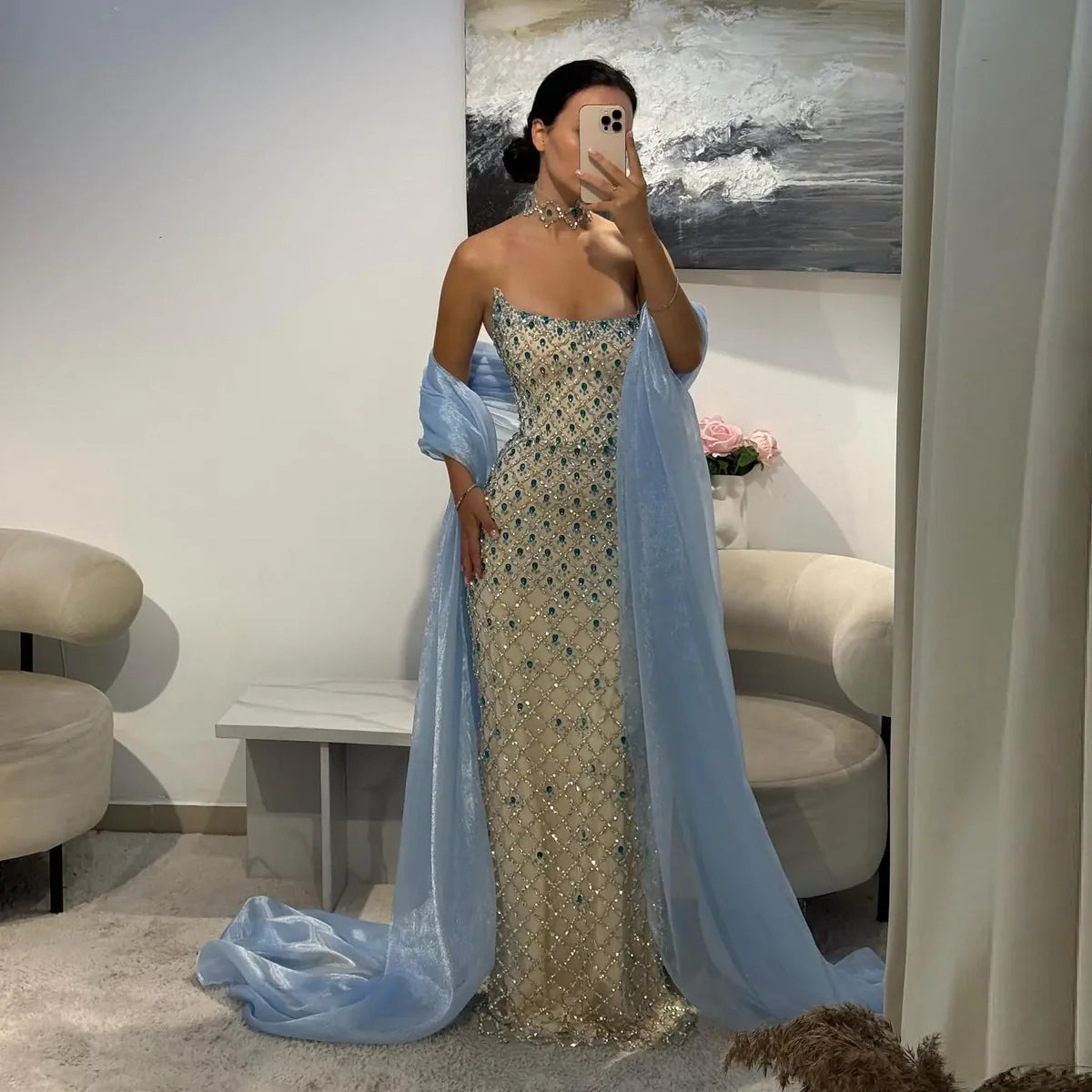Robe cristaux